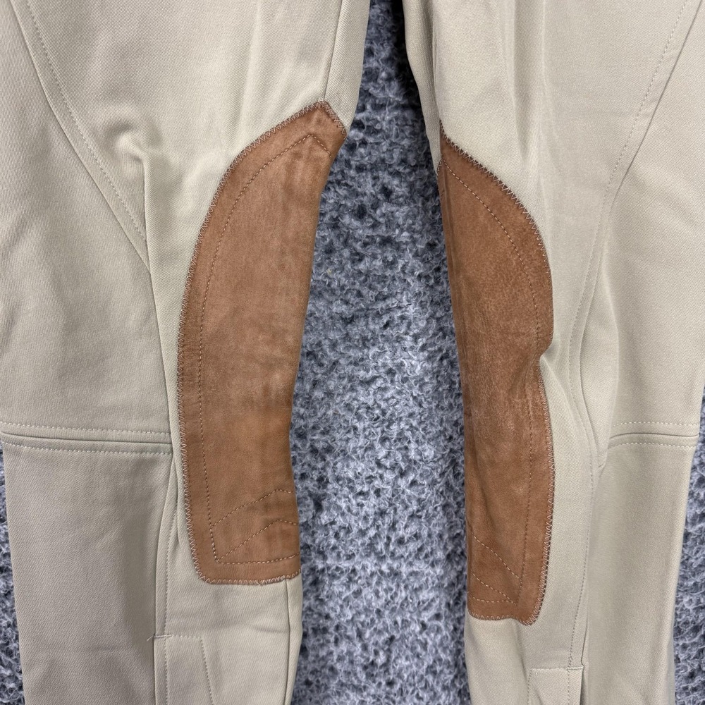 The Tailored Sportsman Breeches Womens 30 Long Beige Supreme Hunter Knee Patch - Picture 10 of 16